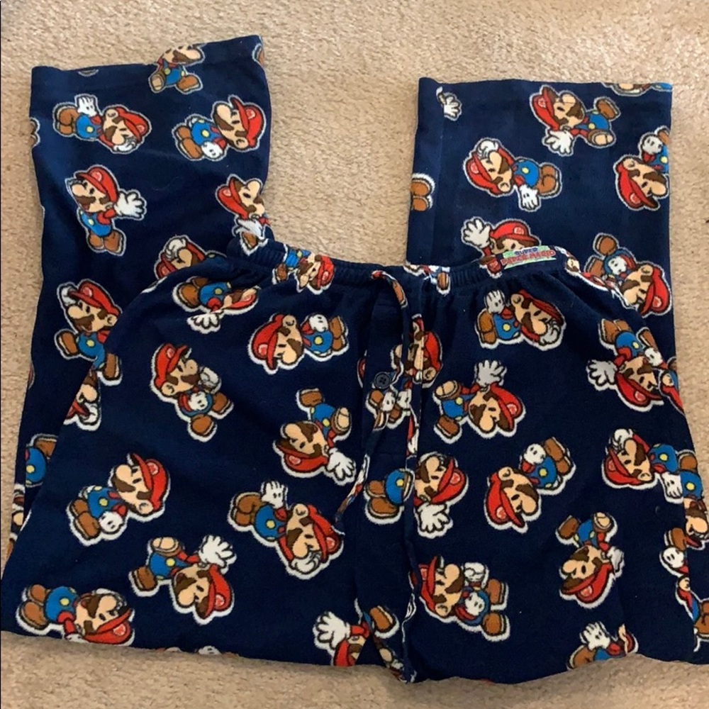 Boy’s Mario PJ bottoms